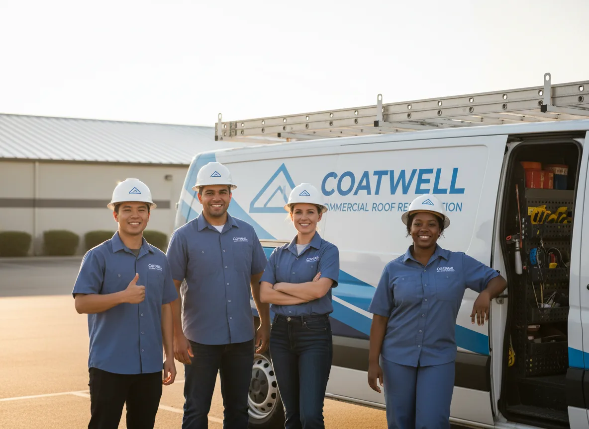 Commercial roof coating company in Valley Center, KS